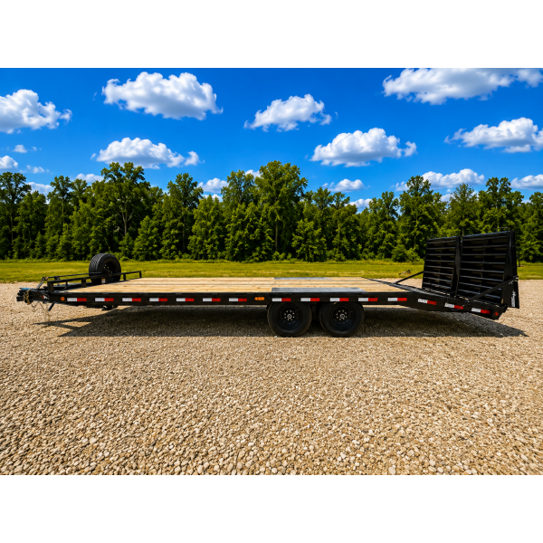 2026 PJ F8-20+4-MR 24’ Monster Ramps Deckover Trailer